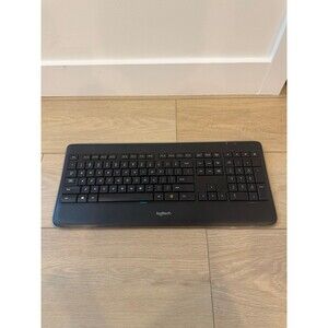 Logitech K800 Wireless Illuminated Keyboard Backlit Rechargeable No Dongle Works